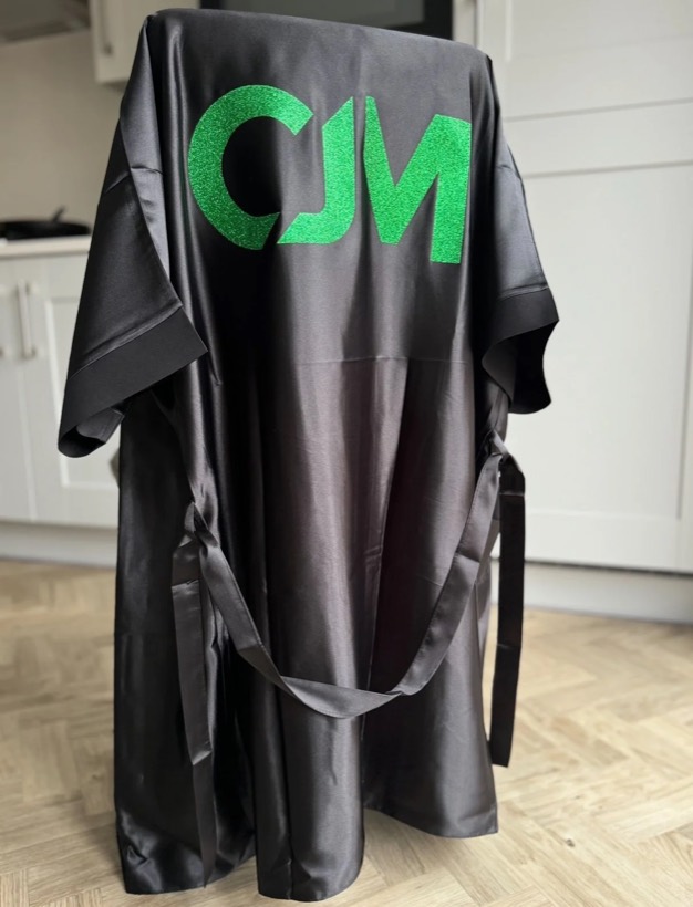 CJM Competition Robe, detail